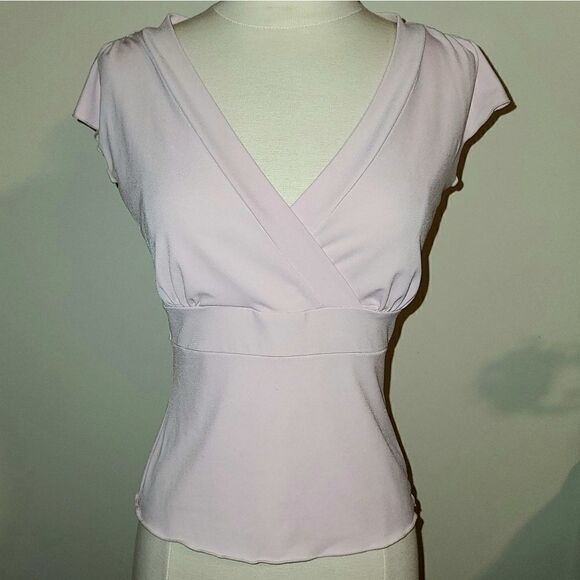 I.N.C. | Blush Pink V-Neck Blouse - Picture 1 of 5